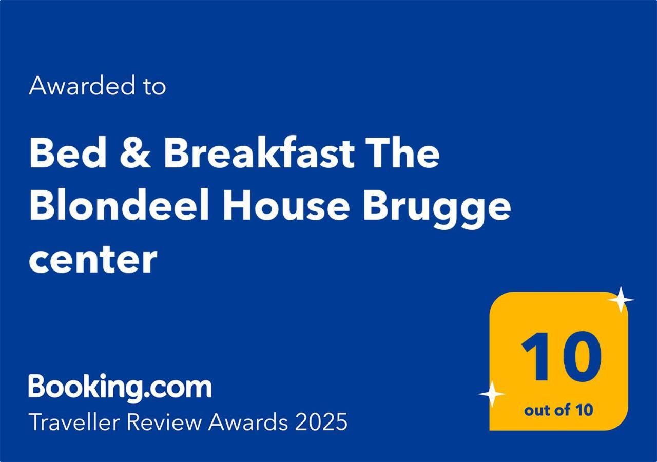 Bed & Breakfast The Blondeel House Brugge Center Buitenkant foto
